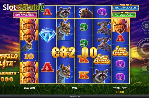 Скрин4. Buffalo Blitz Megaways слот