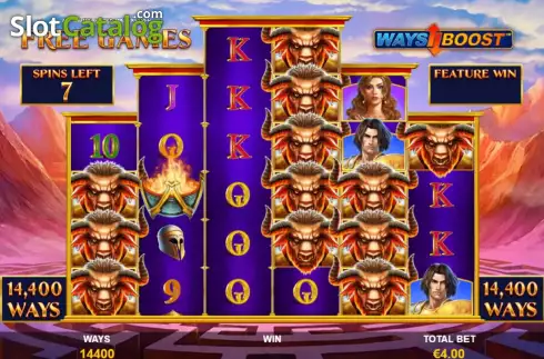 Скрин7. Age Of The Gods Maze Keeper слот