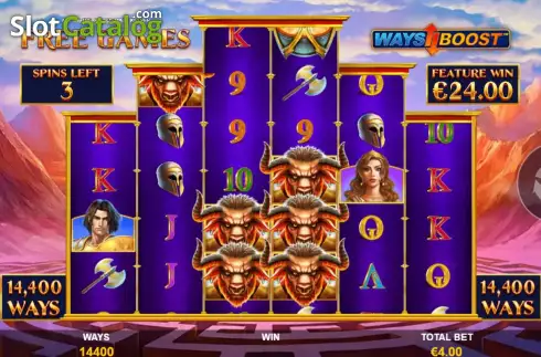 Скрин9. Age Of The Gods Maze Keeper слот