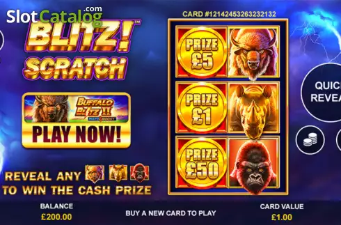 Скрин3. Blitz Scratch слот