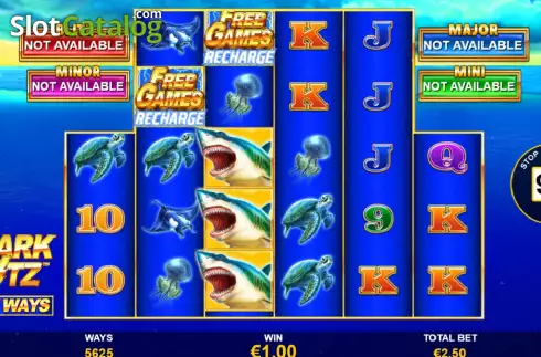 Скрин4. Shark Blitz слот