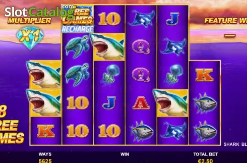 Скрин7. Shark Blitz слот