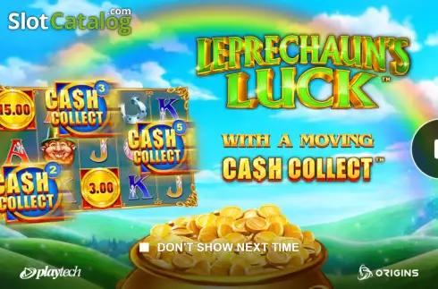 Скрин2. Cash Collect Leprechauns Luck слот