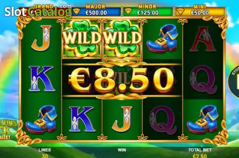 Скрин5. Cash Collect Leprechauns Luck слот