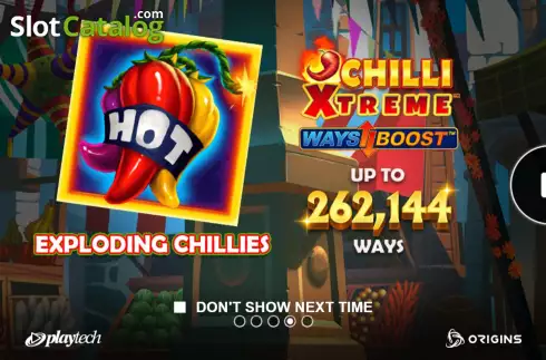 Скрин2. Chilli Xtreme Ways Boost слот