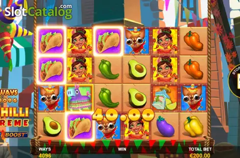 Скрин4. Chilli Xtreme Ways Boost слот