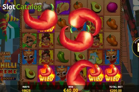 Скрин7. Chilli Xtreme Ways Boost слот