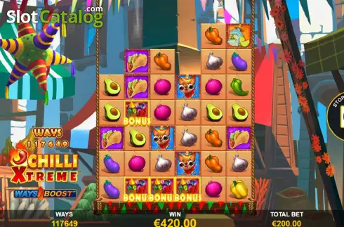 Скрин8. Chilli Xtreme Ways Boost слот