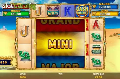 Скрин7. Cash Collect Sahara Riches Megaways слот