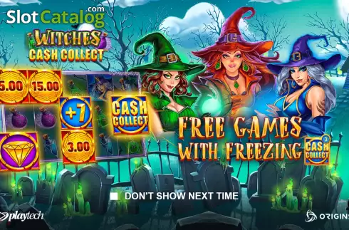 Скрин2. Witches Cash Collect слот