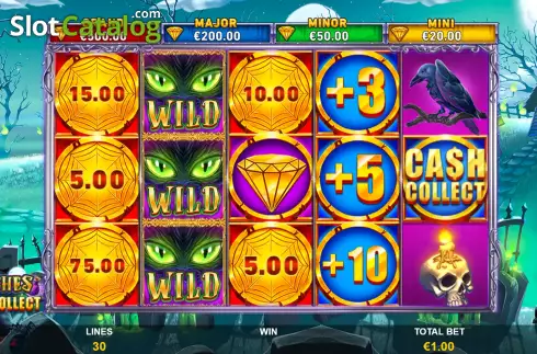 Скрин3. Witches Cash Collect слот