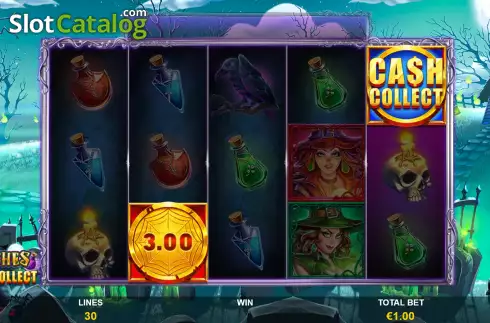 Скрин7. Witches Cash Collect слот