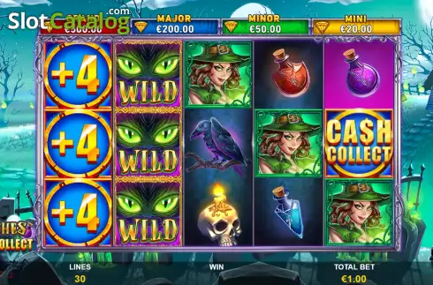 Скрин9. Witches Cash Collect слот
