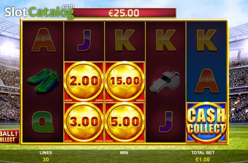 Скрин6. Football Cash Collect слот
