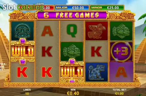 Скрин6. Azteca Bonus Lines слот