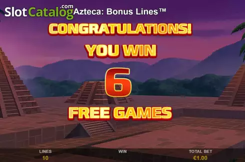Скрин7. Azteca Bonus Lines слот