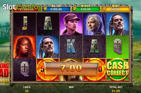 Скрин5. The Walking Dead Cash Collect слот
