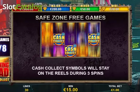 Скрин8. The Walking Dead Cash Collect слот