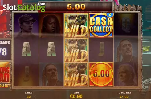 Скрин9. The Walking Dead Cash Collect слот