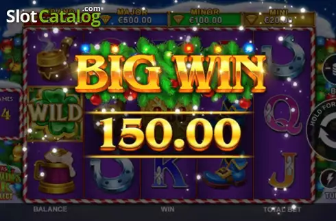 Скрин3. Leprechauns Luck Cash Collect Christmas слот