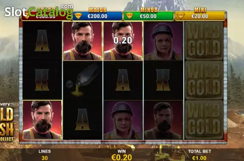 Скрин4. Gold Rush Cash Collect слот