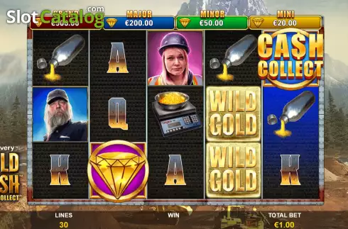 Скрин7. Gold Rush Cash Collect слот