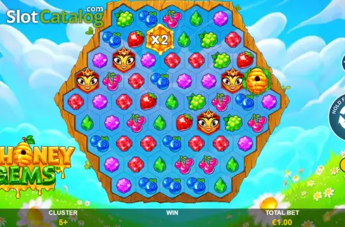 Скрин3. Honey Gems слот