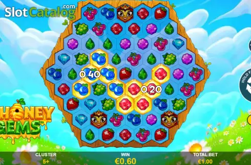 Скрин4. Honey Gems слот
