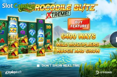 Скрин2. Crocodile Blitz Extreme слот