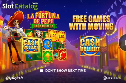Скрин2. La Fortuna De Pepe: Cash Collect слот