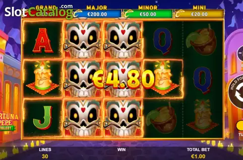 Скрин6. La Fortuna De Pepe: Cash Collect слот