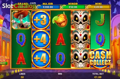 Скрин7. La Fortuna De Pepe: Cash Collect слот