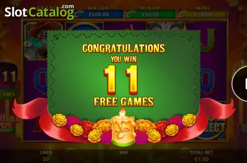Скрин8. La Fortuna De Pepe: Cash Collect слот