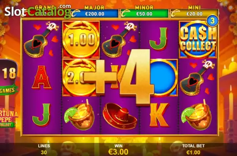 Скрин9. La Fortuna De Pepe: Cash Collect слот