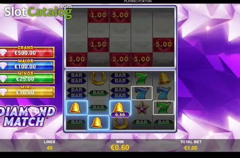 Скрин4. Diamond Match слот