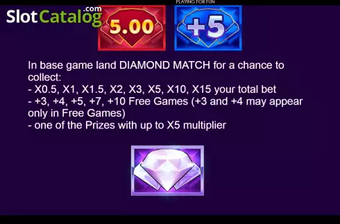 Скрин8. Diamond Match слот