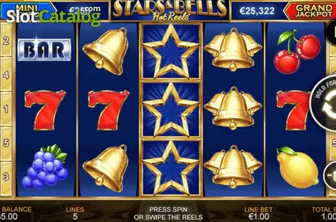 Скрин2. Stars&Bells Hot Reels слот