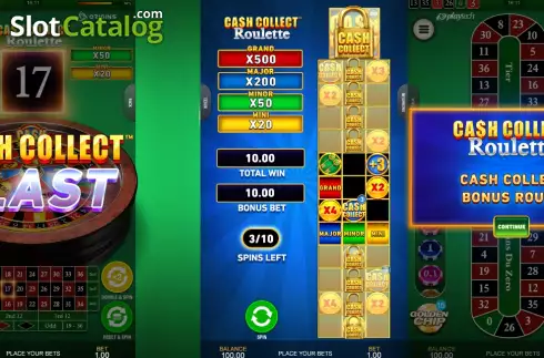 Скрин2. Cash Collect Roulette слот