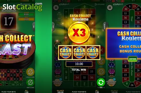 Скрин3. Cash Collect Roulette слот