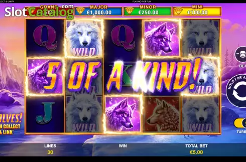 Скрин4. Wolves! Cash Collect & Link слот