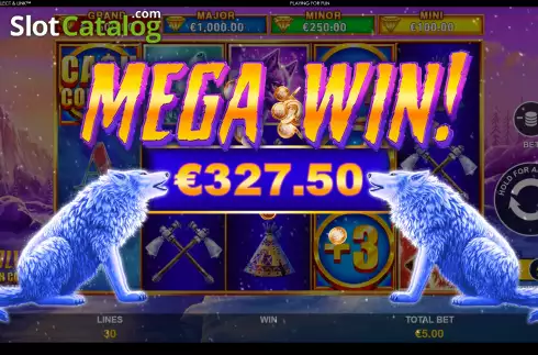 Скрин8. Wolves! Cash Collect & Link слот