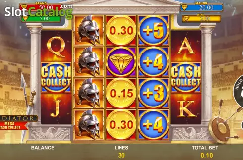Скрин2. Gladiator: Mega Cash Collect слот
