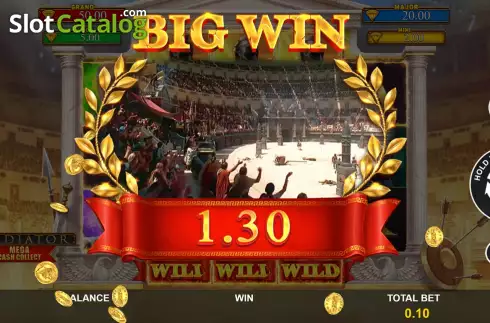 Скрин3. Gladiator: Mega Cash Collect слот