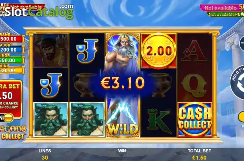 Скрин4. Age Of The Gods Cash Collect слот