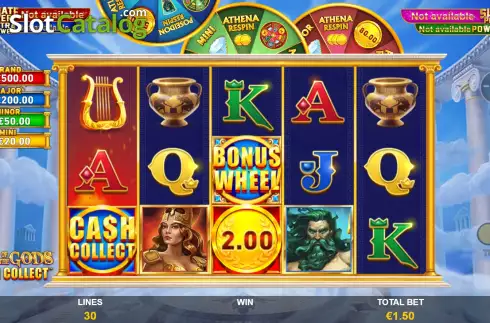 Скрин6. Age Of The Gods Cash Collect слот