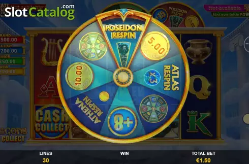 Скрин7. Age Of The Gods Cash Collect слот