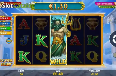 Скрин9. Age Of The Gods Cash Collect слот