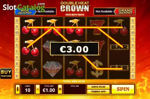 Скрин4. Double Heat Crown слот