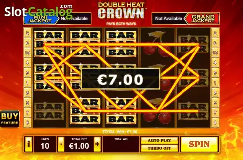Скрин5. Double Heat Crown слот