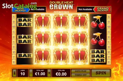 Скрин8. Double Heat Crown слот